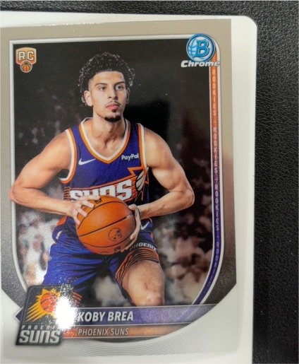 2025-26 Bowman Chrome #BCV-42 Koby Brea — front