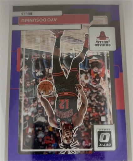 2022-23 Panini Donruss Optic #63 Ayo Dosunmu — front