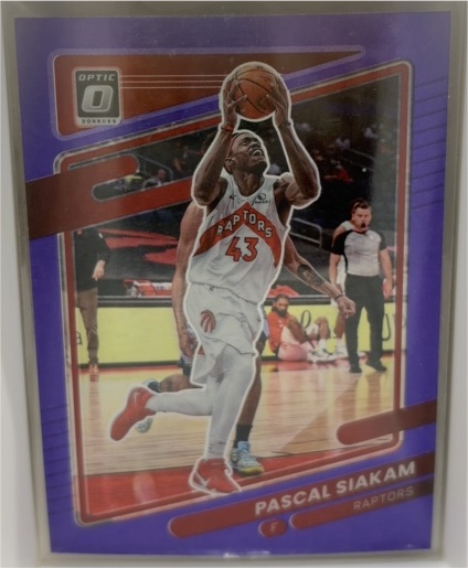 2021-22 Donruss Optic #123 Pascal Siakam — front