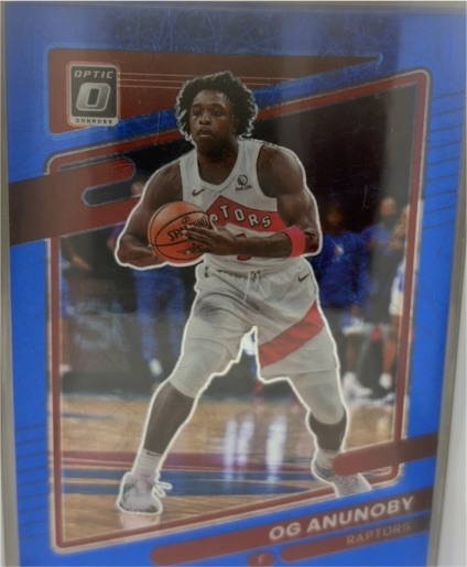 2021-22 Panini Donruss Optic #119 OG Anunoby — front