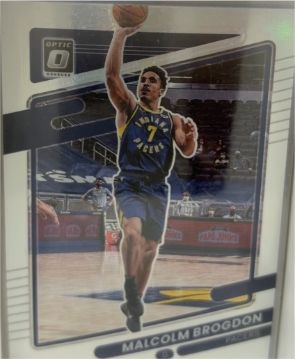 2021-22 Panini Donruss Optic #23 Malcolm Brogdon — front