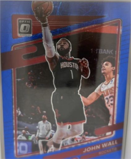 2021-22 Donruss Optic #117 John Wall Houston Rockets — front