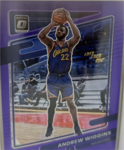 2021-22 Panini Donruss Optic #113 Andrew Wiggins — front