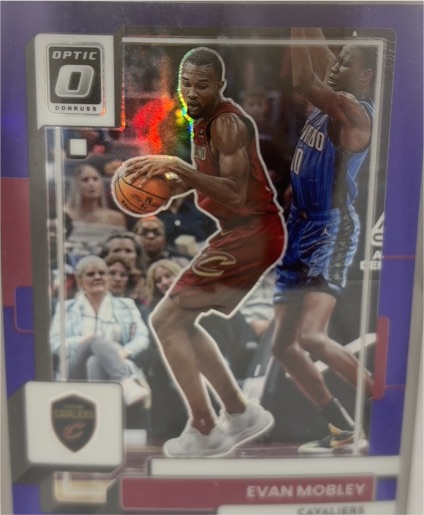 2022-23 Panini Donruss Optic #93 Evan Mobley — front