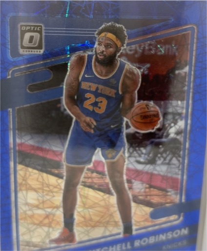 2021-22 Panini Donruss Optic #64 Mitchell Robinson — front