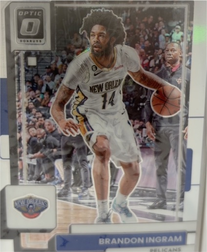 2022-23 Donruss Optic #185 Brandon Ingram — front