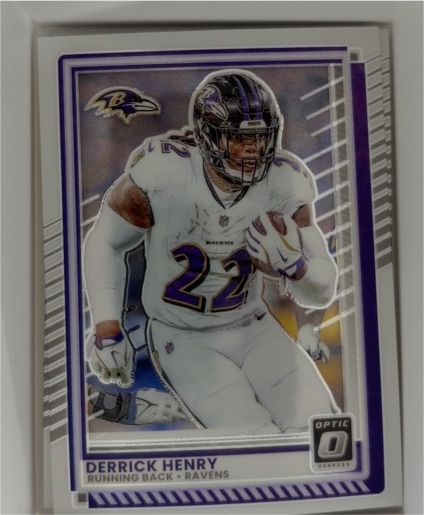 2025 Donruss Optic #112 Derrick Henry Baltimore Ravens — front
