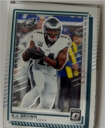 2025 Panini Donruss Optic #17 A.J. Brown — front