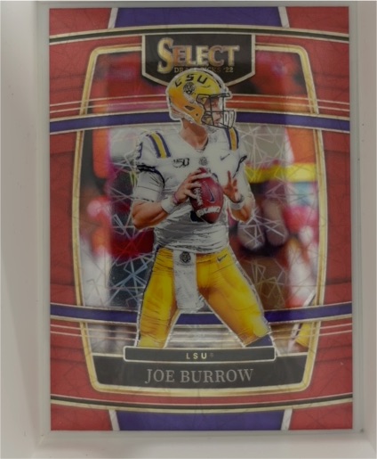 2022 Panini Select Draft Picks #45 Joe Burrow — front