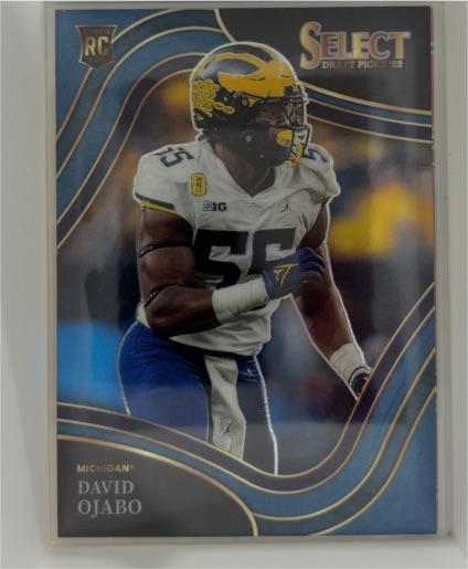 2022 Panini Select Draft Picks #194 David Ojabo — front