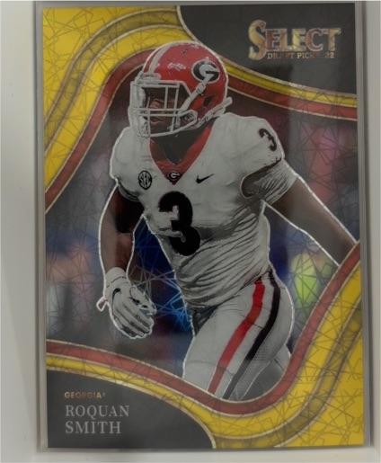 2022 Panini Select Draft Picks #186 Roquan Smith — front