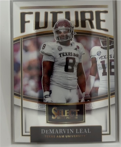 2022 Panini Select Draft Picks #F-DL DeMarvin Leal — front