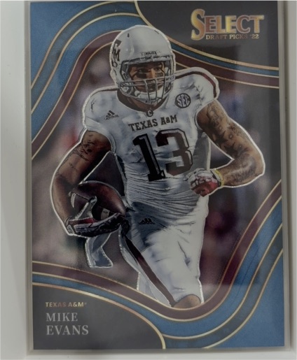 2022 Panini Select Draft Picks #133 Mike Evans — front
