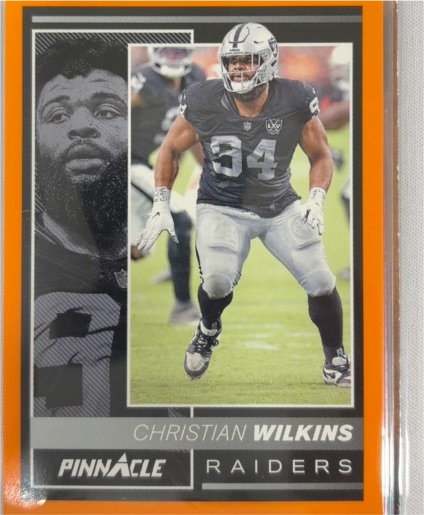 2024 Panini Pinnacle Encore #107 Christian Wilkins — front