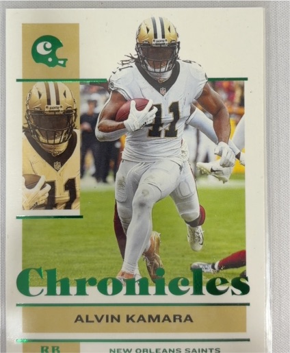 2021 Panini Chronicles #58 Alvin Kamara — front