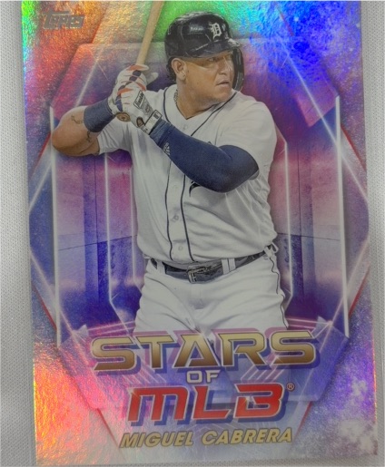 2023 Topps Stars of MLB #SMLB-44 Miguel Cabrera — front