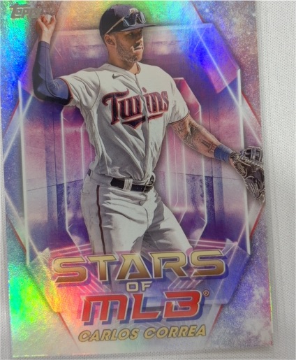 2023 Topps Stars of MLB #SMLB-48 Carlos Correa — front