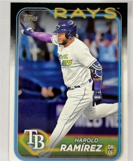 2024 Topps Series 1 #256 Harold Ramirez — front