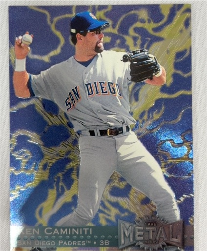 1996 Fleer Metal Universe #233 Ken Caminiti — front