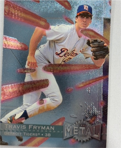1996 Fleer Metal Universe #59 Travis Fryman — front
