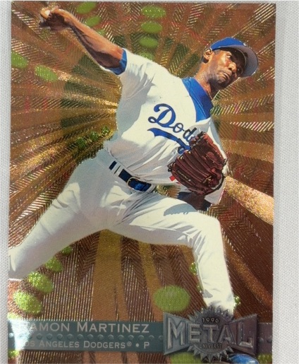 1996 Fleer Metal Universe #184 Ramon Martinez — front