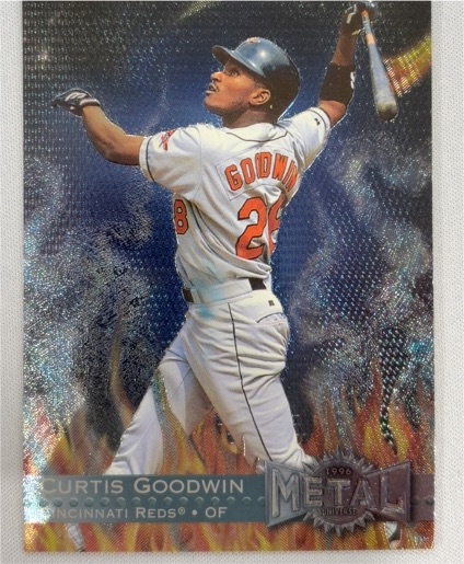 1996 Fleer Metal Universe #148 Curtis Goodwin — front