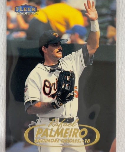 1998 Fleer Tradition #266 Rafael Palmeiro — front