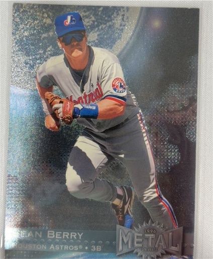 1996 Fleer Metal Universe #174 Sean Berry — front
