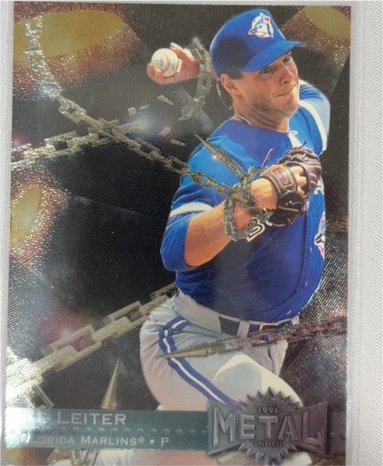 1996 Metal Universe #167 Al Leiter — front