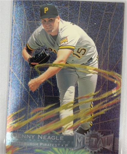 1996 Fleer Metal Universe #220 Denny Neagle — front