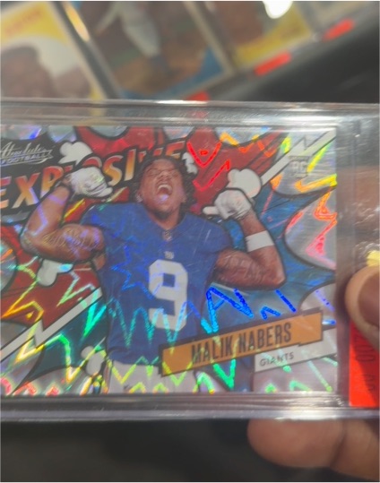 2024 Panini Absolute Explosive #EX-MNS Malik Nabers — front