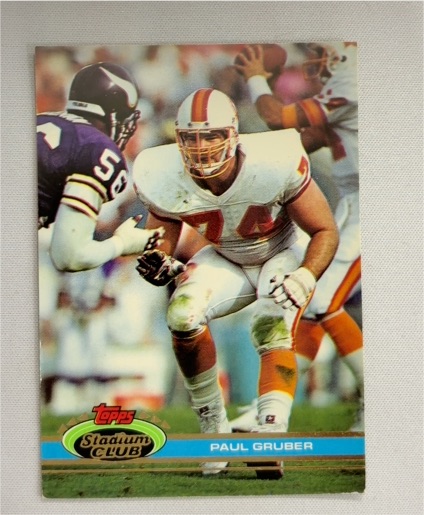1991 Topps Stadium Club #214 Paul Gruber — front