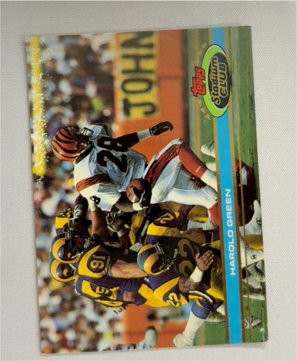 1991 Topps Stadium Club #253 Harold Green — front