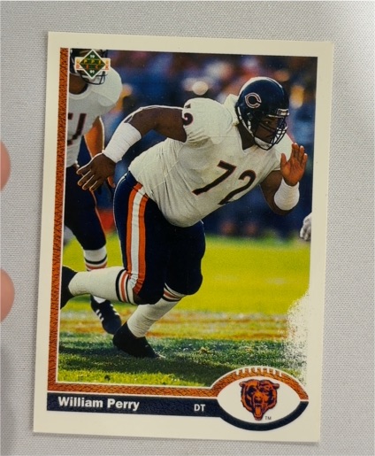 1991 Upper Deck #45 William Perry — front