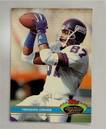 1991 Topps Stadium Club #82 Howard Cross — front
