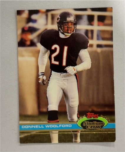 1991 Topps Stadium Club #213 Donnell Woolford — front