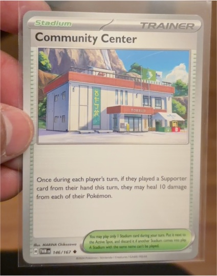 2024 Pokémon TCG Community Center #146 — front