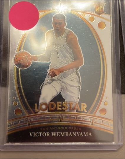 2023-24 Panini Select Lodestar #9 Victor Wembanyama Rookie Card — front