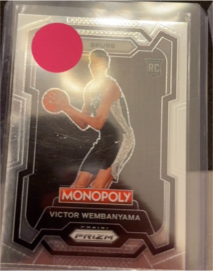 2023-24 Panini Prizm Monopoly #81 Victor Wembanyama — front