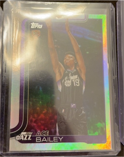 2025-26 Topps #205 Ace Bailey — front