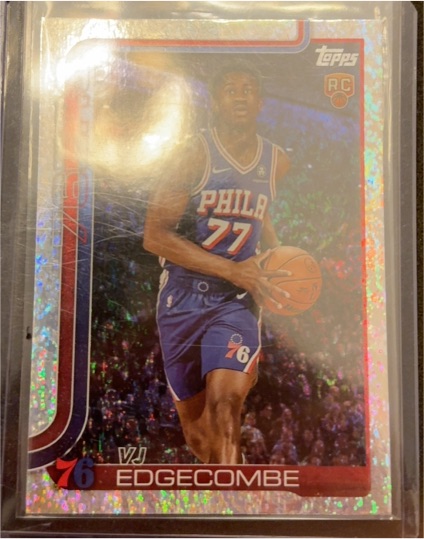 2025 Topps Basketball #203 VJ Edgecombe — front