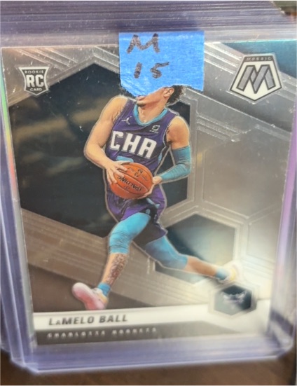 2020-21 Panini Mosaic #202 LaMelo Ball — front