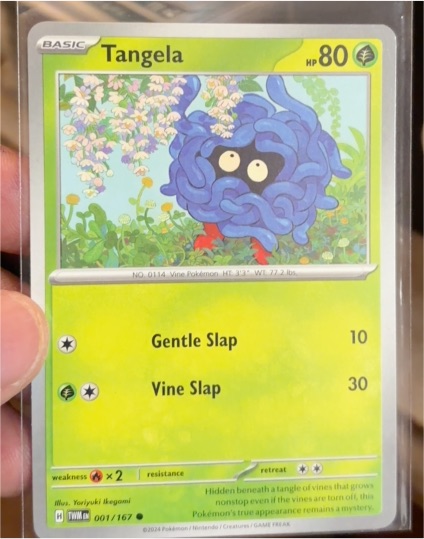2024 Pokémon SV06: Twilight Masquerade #001 Tangela — front