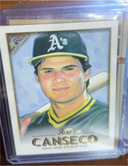2018 Topps Gallery #78 Jose Canseco — front