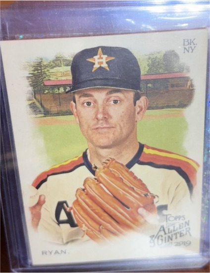 2019 Topps Allen & Ginter #11 Nolan Ryan — front