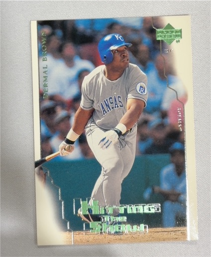 2000 Upper Deck Hitter's Club #87 Dermal Brown — front