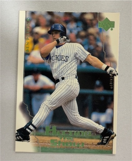 2000 Upper Deck Hitting The Show #84 Ben Petrick — front