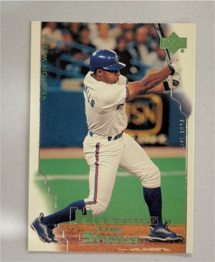 2000 Upper Deck Hitting The Show #76 Vernon Wells — front