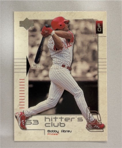 2000 Upper Deck Hitter's Club #35 Bobby Abreu — front