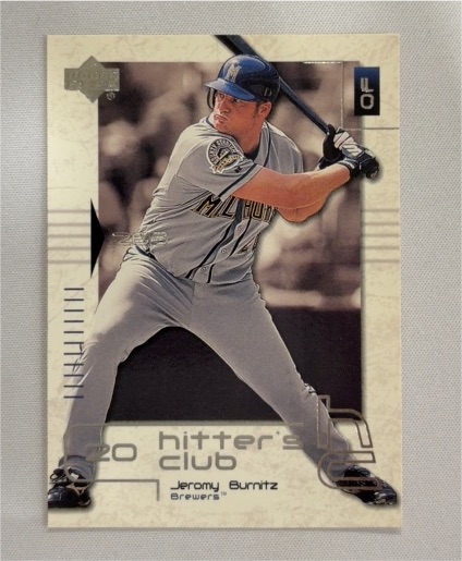 2000 Upper Deck Hitter's Club #11 Jeromy Burnitz — front